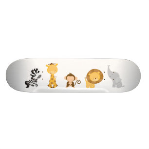 Dschungel-Babys Skateboard