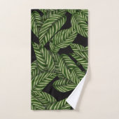 Dschungel Blätter Handtuchhandtuch Set (Handtuch)