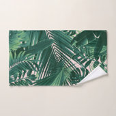 Dschungel Blätter Siesta #1 Badhandtuch Set (Handtuch)