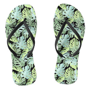 Dschungel-Blumenmuster Badesandalen