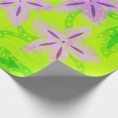 Dschungel-Blumenpapier Geschenkpapier (Ecke)
