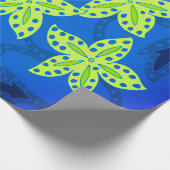 Dschungel-Blumenpapier Geschenkpapier (Ecke)