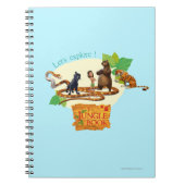 Dschungel-Buch-Gruppe schoss 4 Notizblock (Vorderseite)