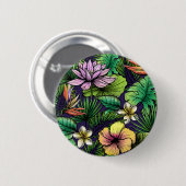 Dschungel Button (Vorne & Hinten)