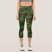 Dschungel Capri Leggings (Vorderseite)