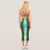 Dschungel Capri Leggings (Rückseite)