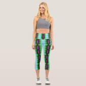 Dschungel Capri Leggings (Vorderseite)
