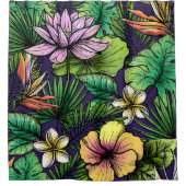 Dschungel Duschvorhang (Vorderseite)