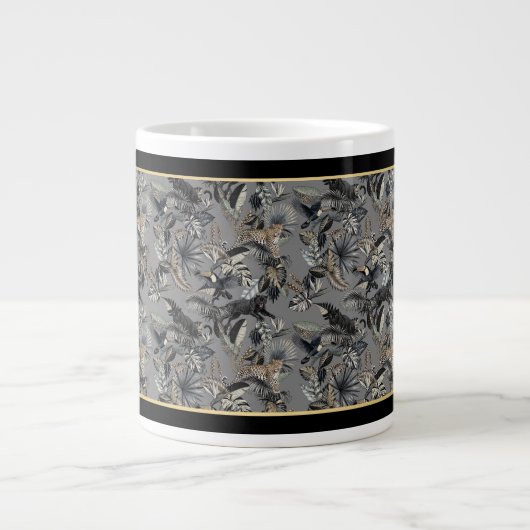 Dschungel-Expedition Jumbo-Tasse (Vorderseite)