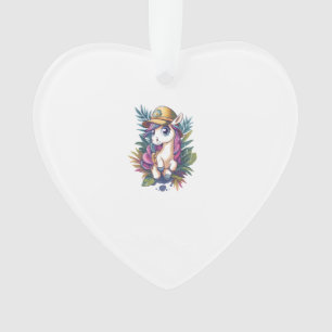 Dschungel-Explorer-Einhorn (1) Ornament