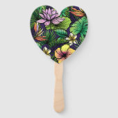 Dschungel Fächer (Rückseite)