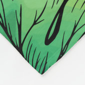 Dschungel Fleecedecke (Ecke)