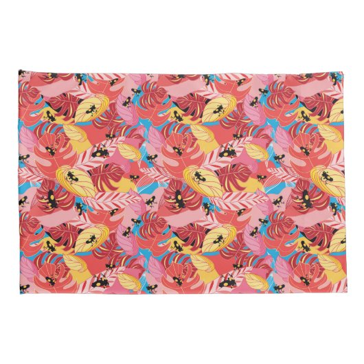 Dschungel-Frösche Kissenbezug (Rückseite-Rechts)