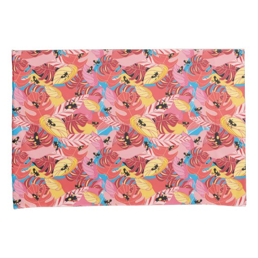 Dschungel-Frösche Kissenbezug (Vorderseite-Rechts)