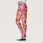 Dschungel-Frösche Leggings (Links)