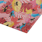 Dschungel-Frösche Schneidebrett (Ecke)