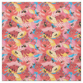 Dschungel-Frösche Stoff (Muster)