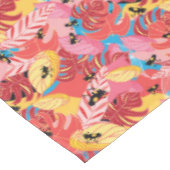 Dschungel-Frösche Tischdecke (Schrägansicht)