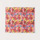 Dschungel-Frösche Wandteppich (Vorderseite (Horizontal))