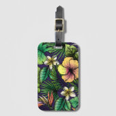 Dschungel Gepäckanhänger (Vorderseite Vertikal)