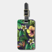 Dschungel Gepäckanhänger (Vorderseite vertikal)