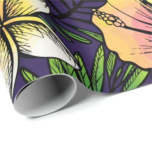 Dschungel Geschenkpapier (Rolleneckpunkt)