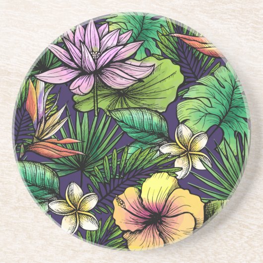 Dschungel Getränkeuntersetzer (Vorne)