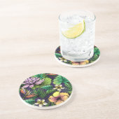 Dschungel Getränkeuntersetzer (Seite)