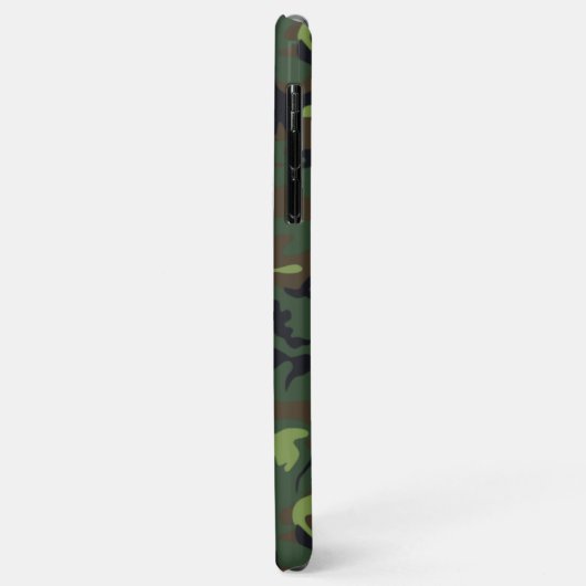 Dschungel-grüne Camouflage Case-Mate iPhone Hülle (Hinten/Links)