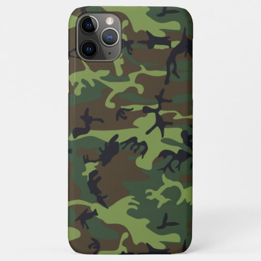 Dschungel-grüne Camouflage Case-Mate iPhone Hülle (Rückseite)