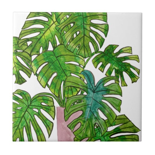 Dschungel I Fliese (Vorderseite)