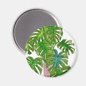 Dschungel I Magnet (Vorderseite/Rückseite)