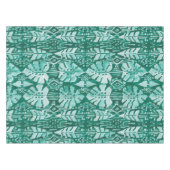DSCHUNGEL IKAT hawaiisches grünes Stammes- Tischdecke (Vorderseite (Horizontal))