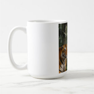 Dschungel Königin Tiger Tasse - Mystische Frau mit