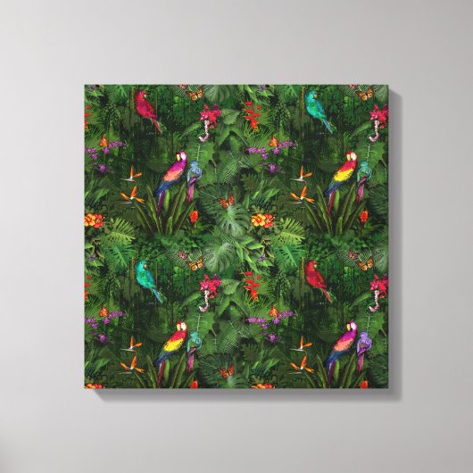 Dschungel Leinwanddruck (Vorderseite)
