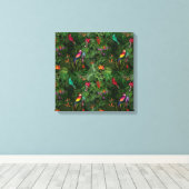 Dschungel Leinwanddruck (Insitu (Holzboden))