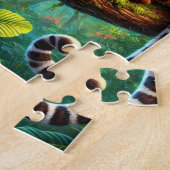 Dschungel Leopard Puzzle (Seite)