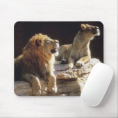Dschungel-Löwen Kenia Mousepad (Mit Mouse)