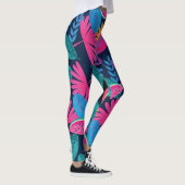 Dschungel-Mischmasch Leggings (Rechts)