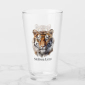 Dschungel mit coolem Tiger Glas (Vorderseite)