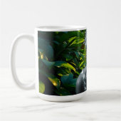 Dschungel-Muse Kaffeetasse (Links)