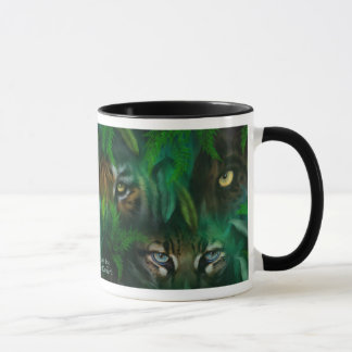 Dschungel mustert Kunst-Tasse Tasse