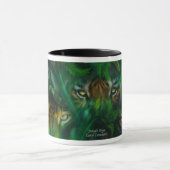 Dschungel mustert Kunst-Tasse Tasse (Zentrum)