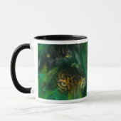 Dschungel mustert Kunst-Tasse Tasse (Links)