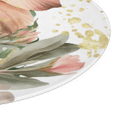 Dschungel-Orchid-Blume Schneidebrett (Ecke)