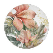 Dschungel-Orchid-Blume Schneidebrett (Vorderseite)