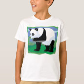 Dschungel-Panda-Bär T-Shirt (Vorderseite)