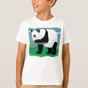 Dschungel-Panda-Bär T-Shirt
