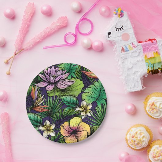 Dschungel Pappteller (Party)