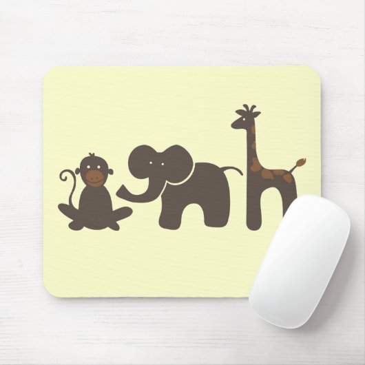 Dschungel-Parade Mousepad (Mit Mouse)